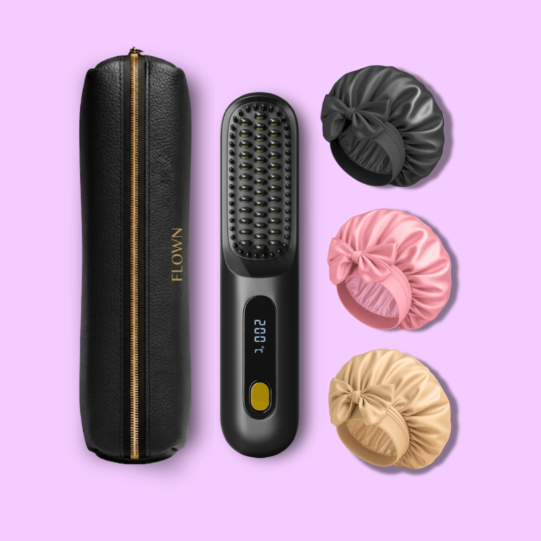 GoBrush MAX + Leather Pouch + Bonnets