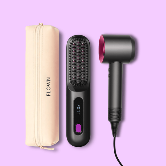 GoBrush PRO + Leather Pouch + Lunair Dryer