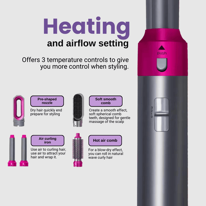 FLOWN 5-in-1 Airstyler: Your Ultimate Hair Styling Solution