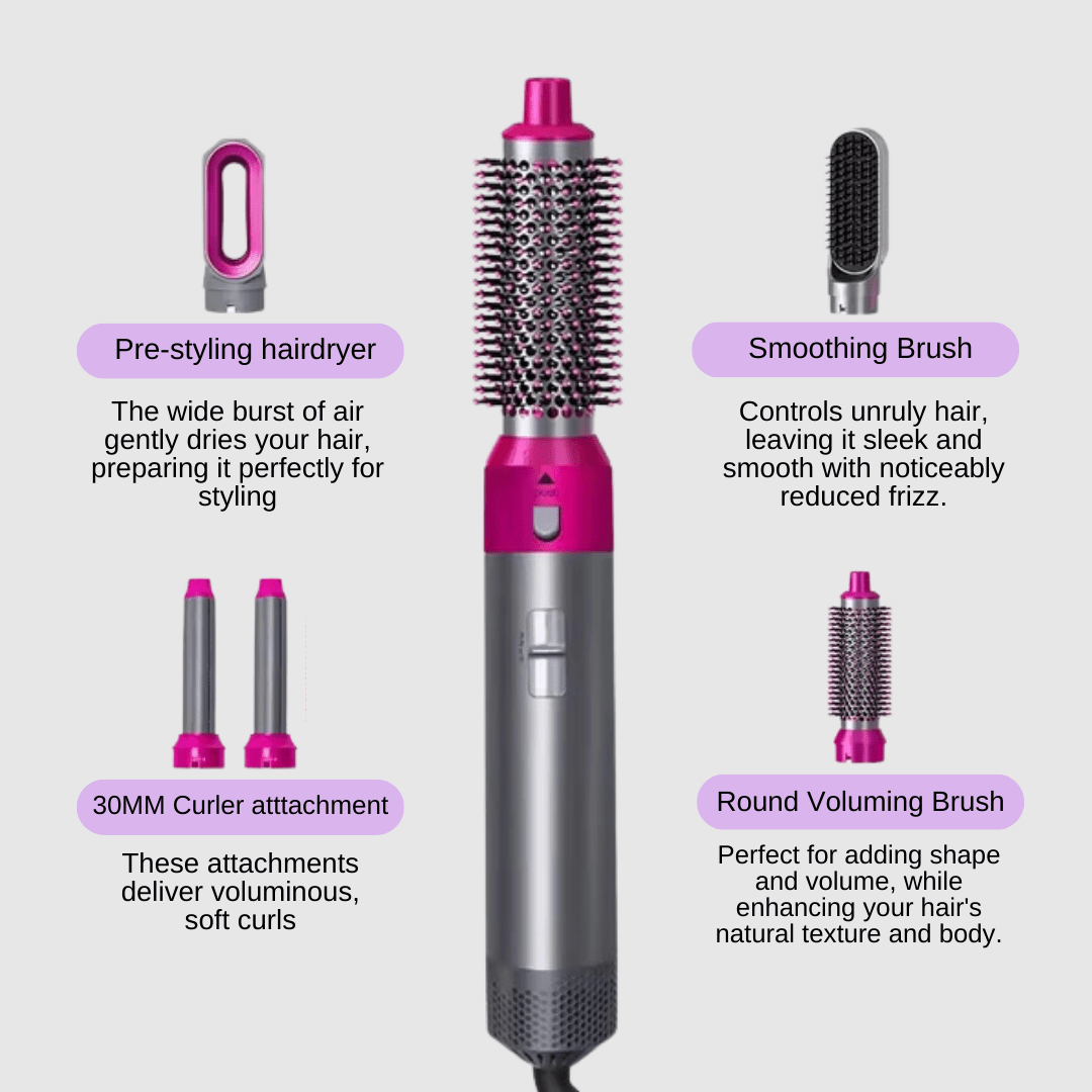 FLOWN 5-in-1 Airstyler: Your Ultimate Hair Styling Solution